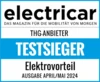 electricar Testsieger THG-Anbieter Elektrovorteil, Ausgabe April/Mai 2024